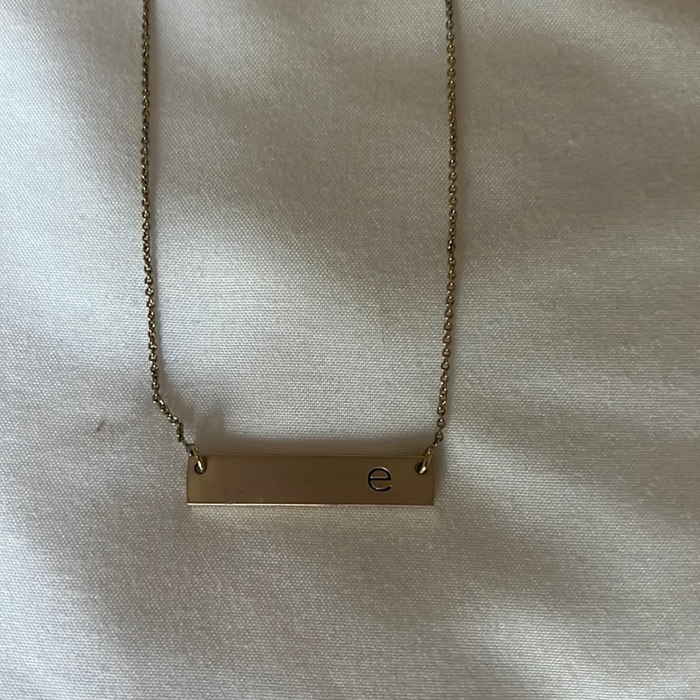 E necklace
